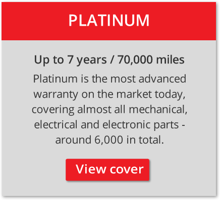 Platinum warranty cover